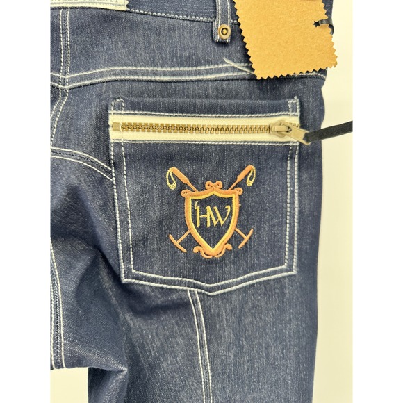 Horseware Equestrian Horse Riding Fitted Breeches Pants Womens Size 26 R New tan - Picture 12 of 15